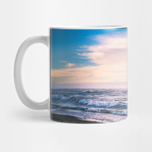 Cold Day at the Beach, New-Brunswick Canada V2 Mug